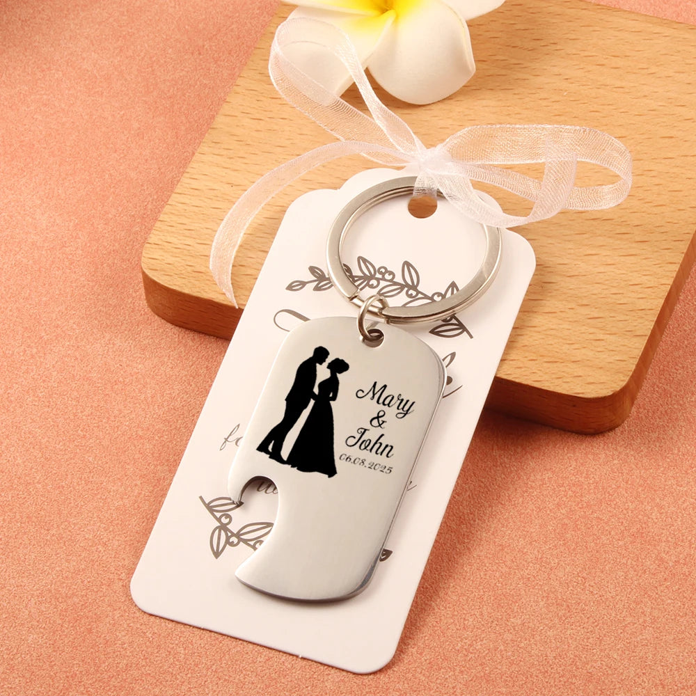 Custom Laser Engraving Name Bottle Opener