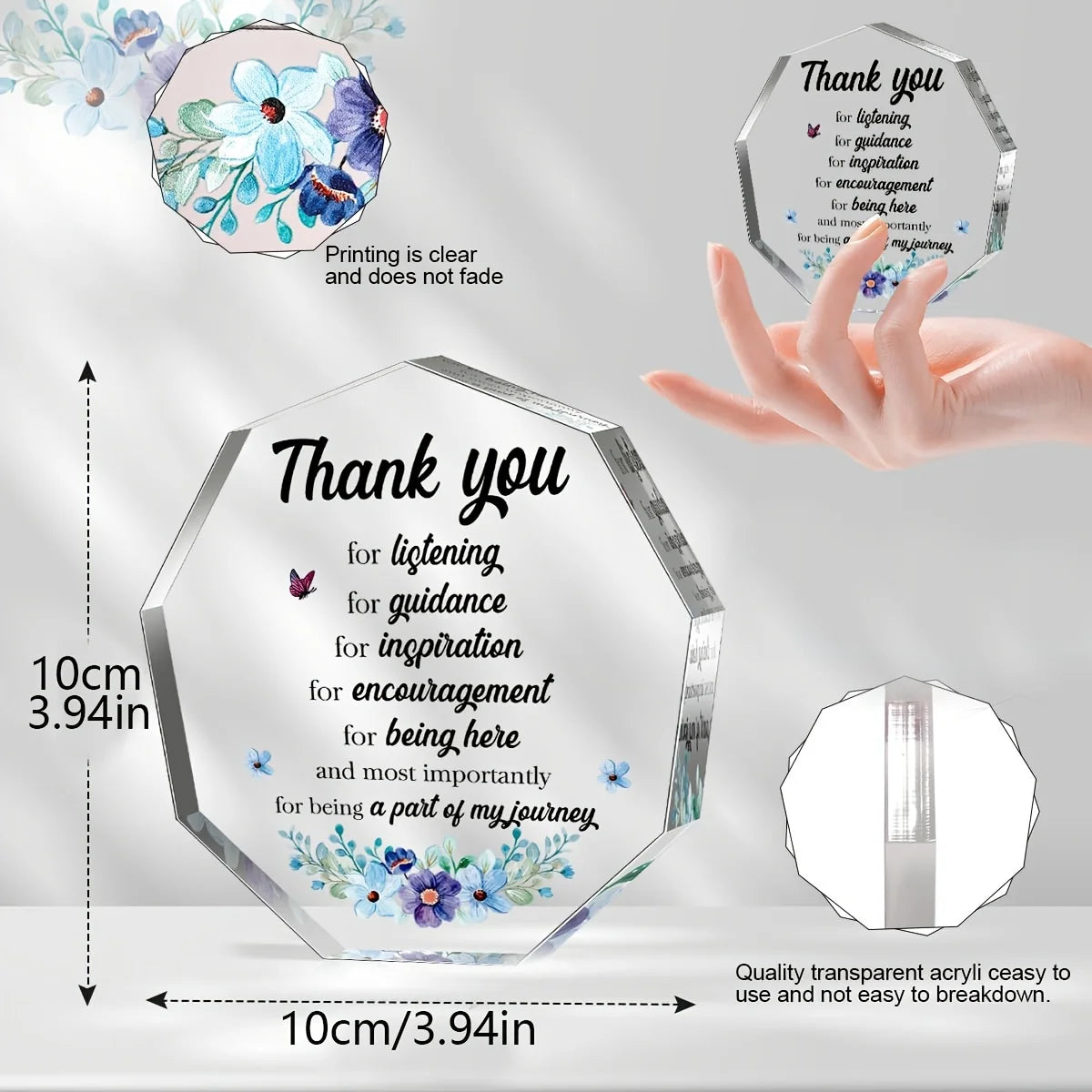 Thank You Gift Plaque