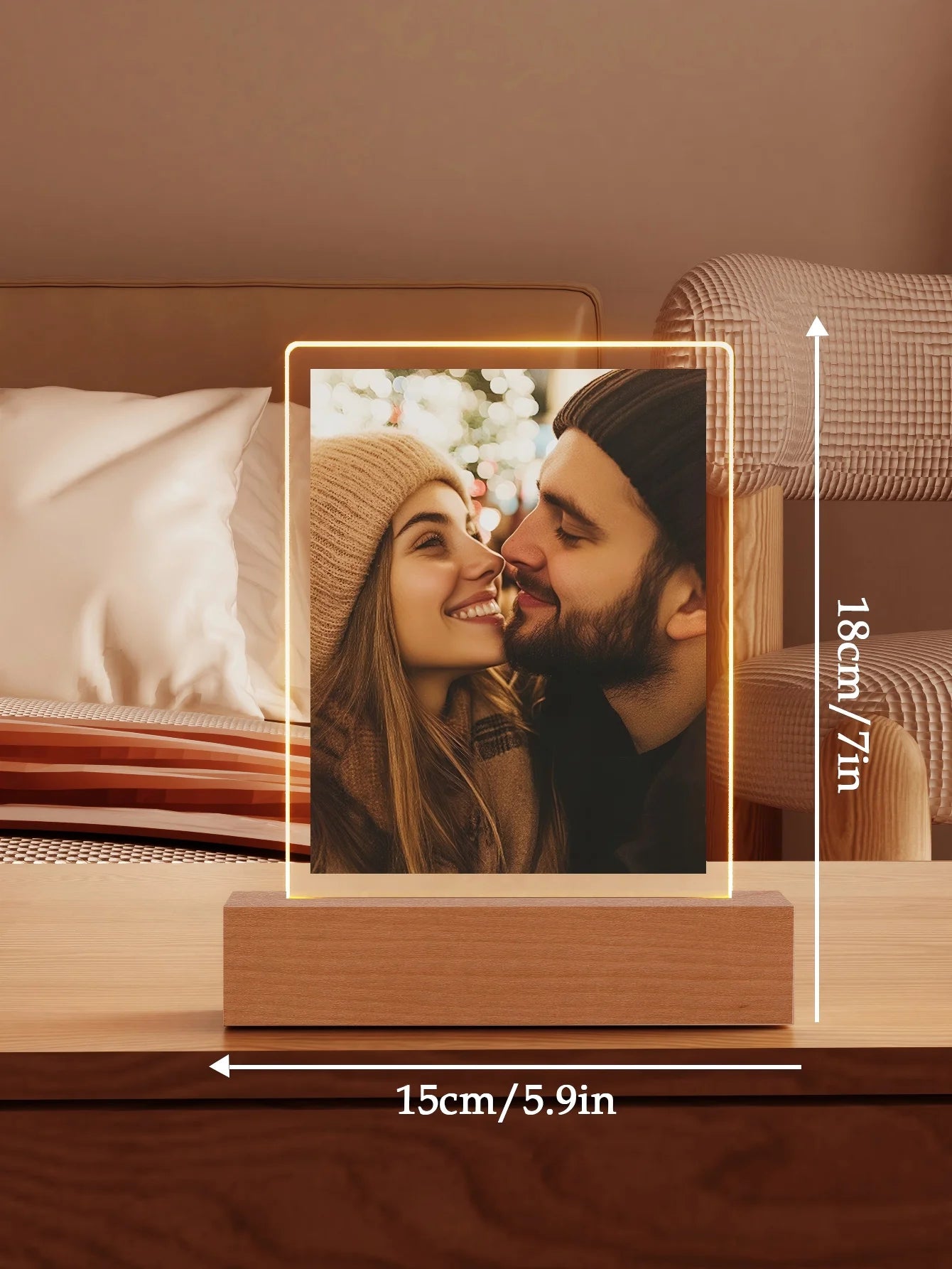 Personalize Photo Night Light