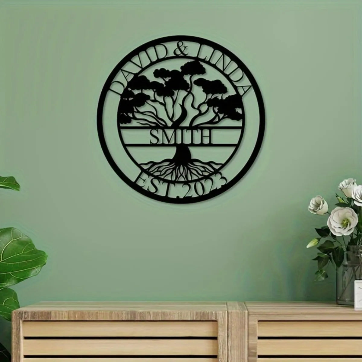 Custom Tree of Life Metal Wall Art