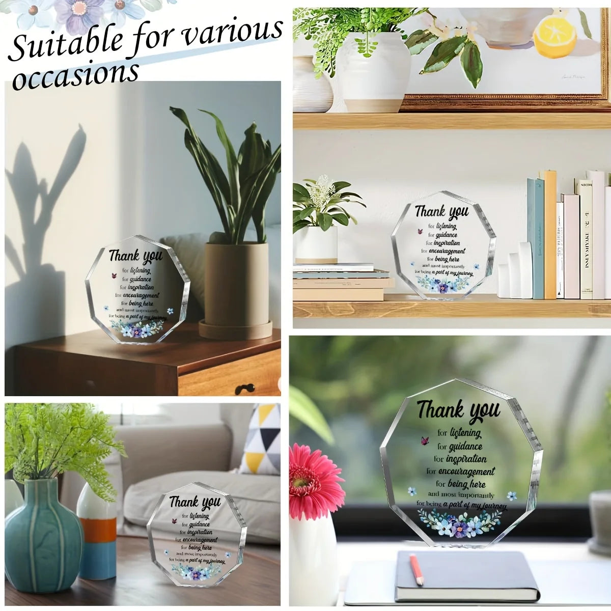 Thank You Gift Plaque