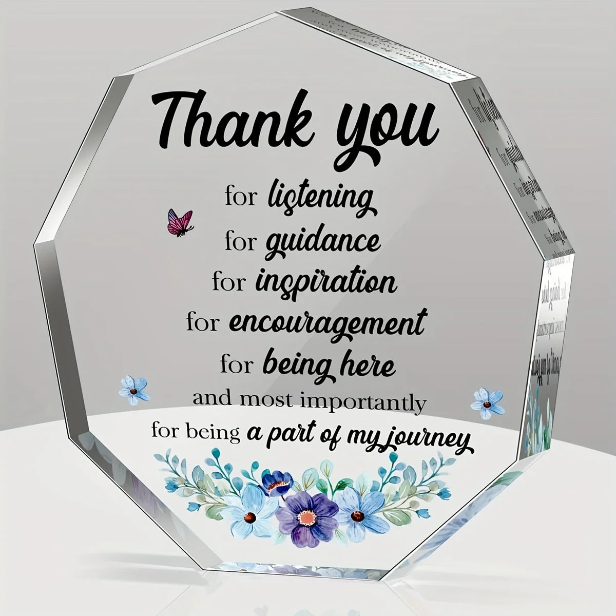 Thank You Gift Plaque