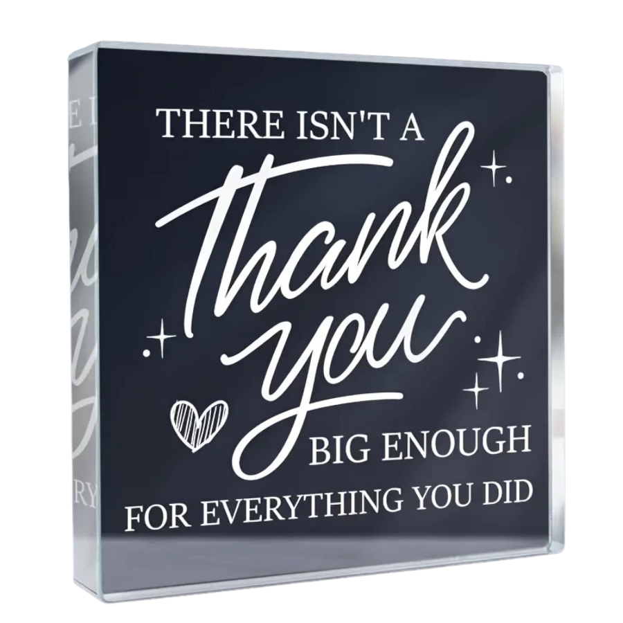 Appreciation Acrylic Plaque