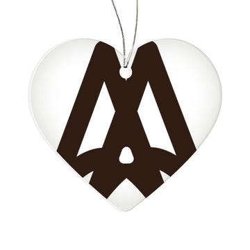 Marriage Hall of Fame Acrylic Heart Ornament