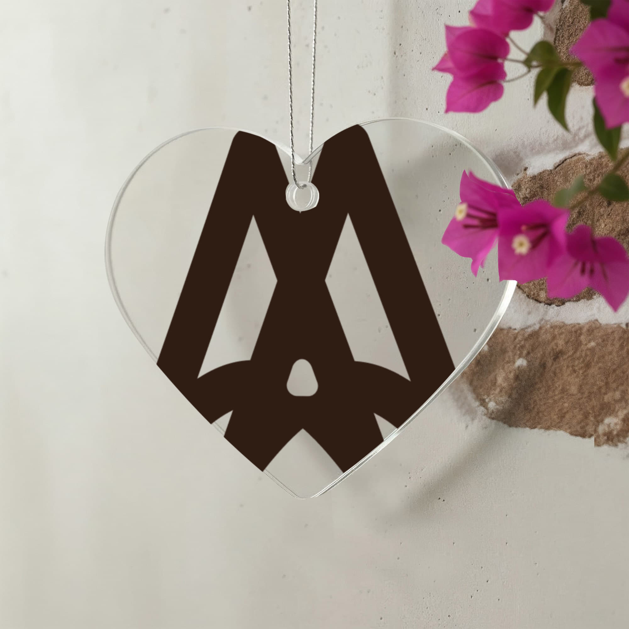 Marriage Hall of Fame Acrylic Heart Ornament